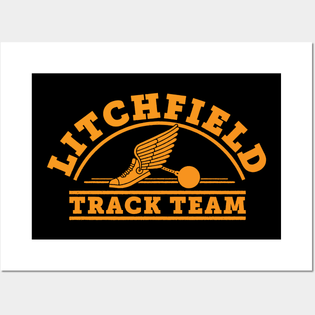 Litchfield track team Wall Art by Flickering_egg